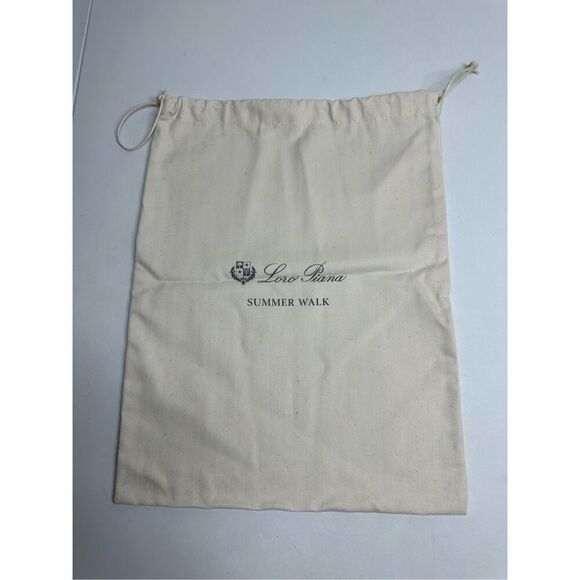 LORO PIANA  Open Walk  Drawstring Dust Bag  Made in Italy 15x12" - Picture 1 of 6